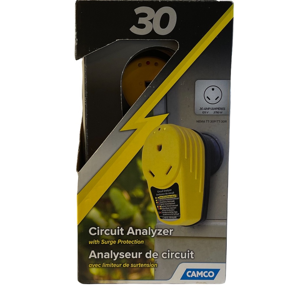 CAMCO Circuit Analyzer wiring surge protector 55311 RV tester 30 Amp NEW